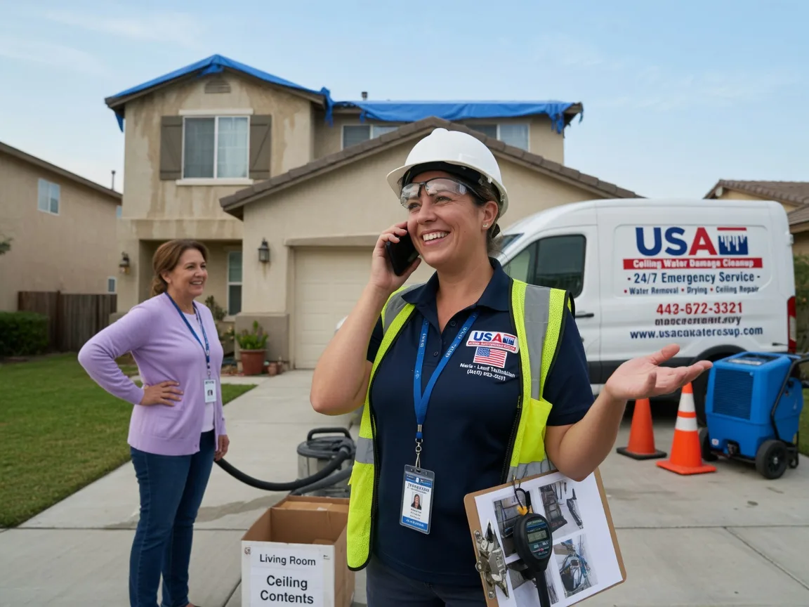 Ceiling Water Damage Restoration Van Horne, IA FAQs